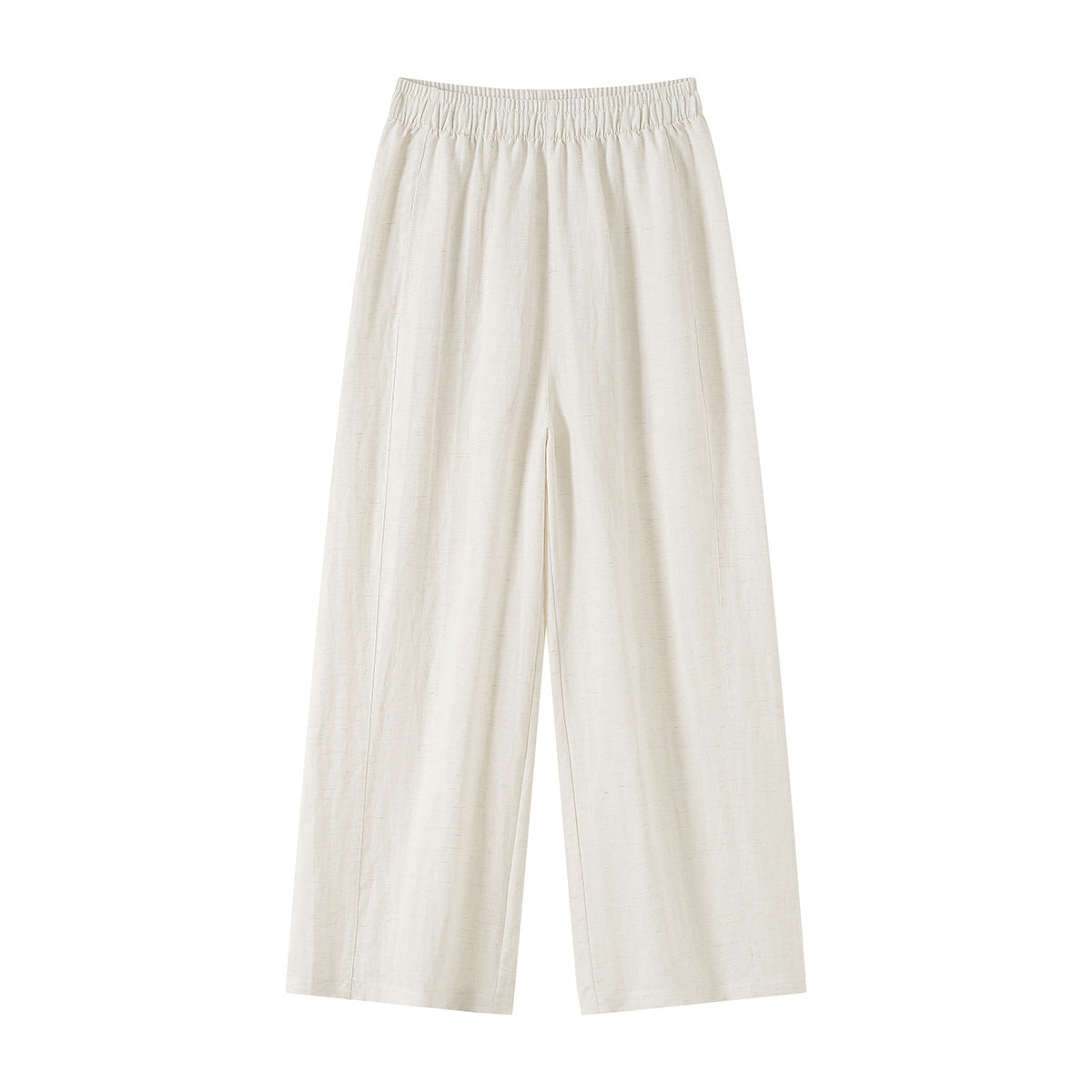Womens Tencel Linen Wide Leg Casual Pants