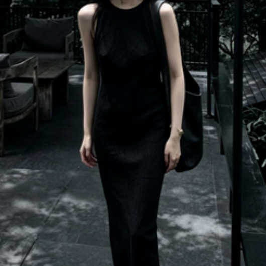 Linen Sleeveless Dress