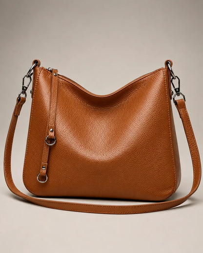 Soft Genuine Leather Hobo Shoulder Bag for Women – Noémie