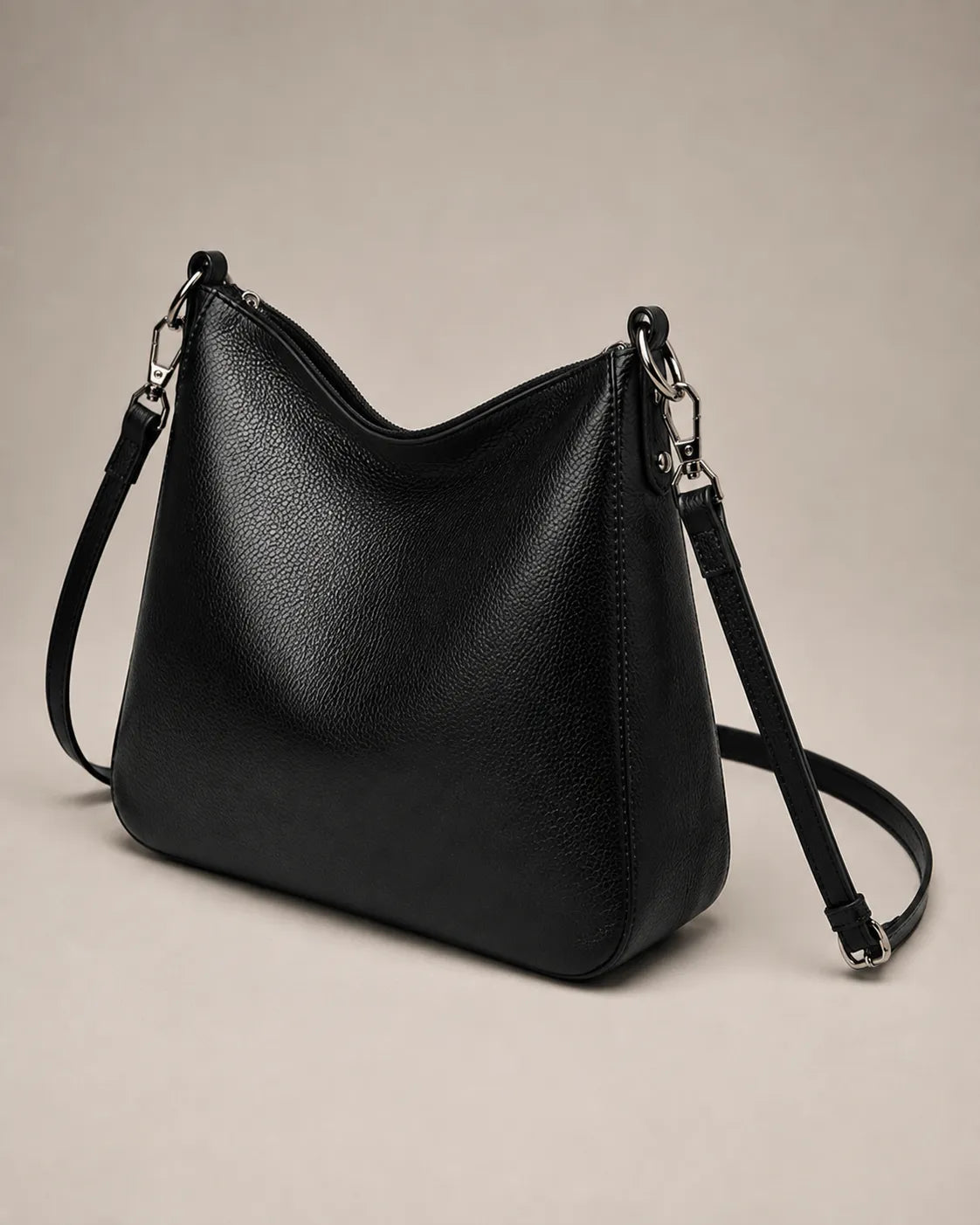 Soft Genuine Leather Hobo Shoulder Bag for Women – Noémie