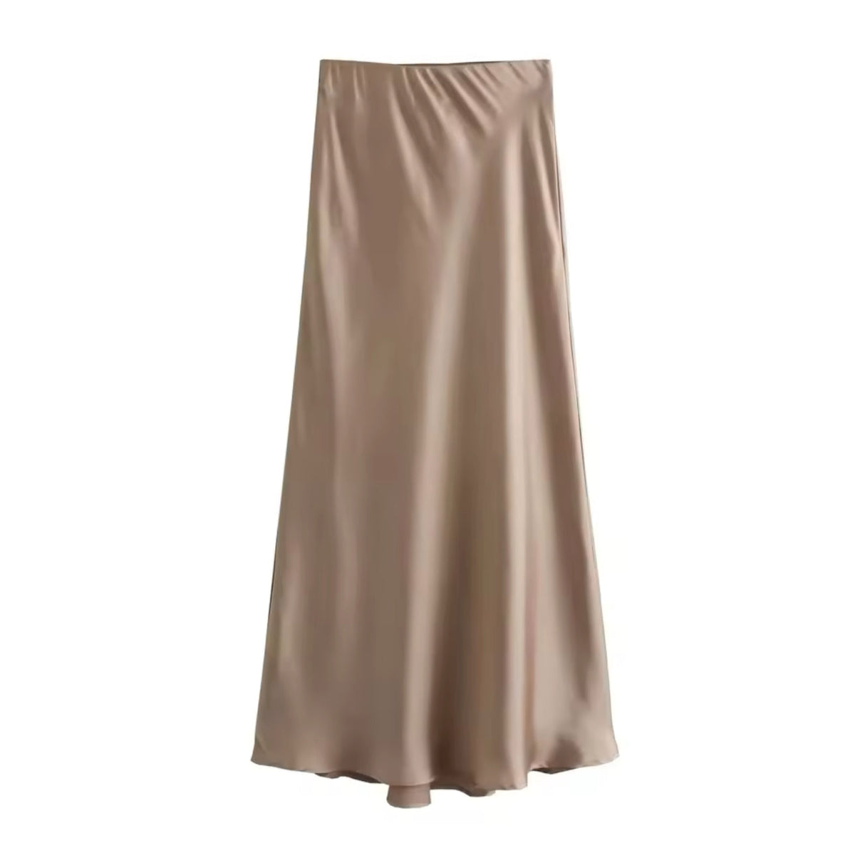 Dames maxi rok met hoge taille