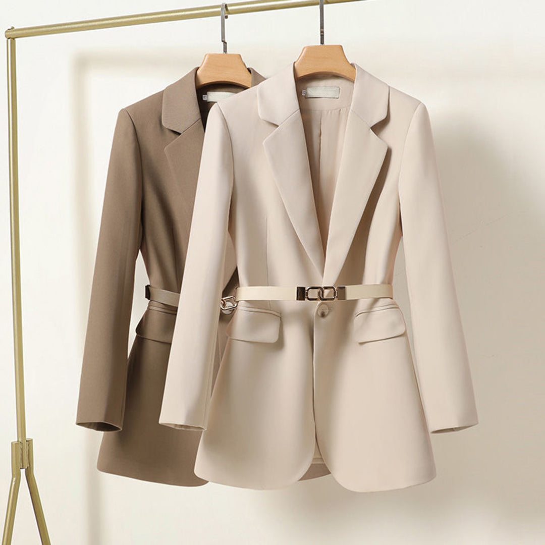Tailored Blazer with Belt