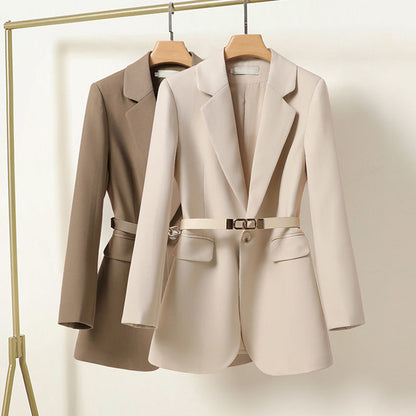 Tailored Blazer with Belt