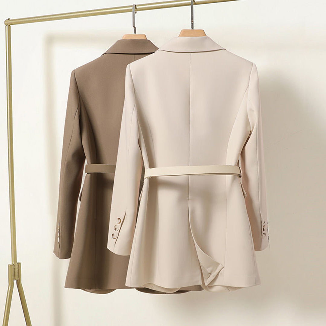 Tailored Blazer with Belt