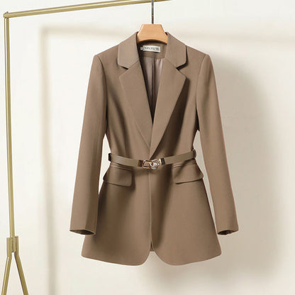 Tailored Blazer with Belt