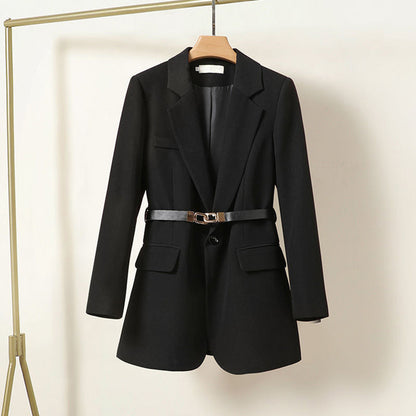 Tailored Blazer with Belt