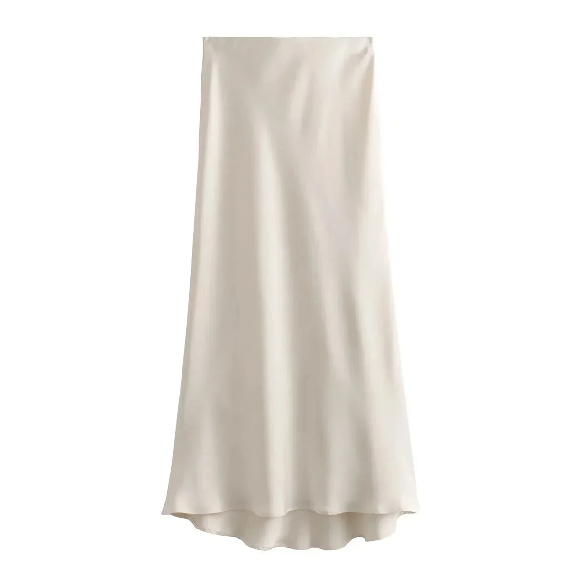 Dames maxi rok met hoge taille