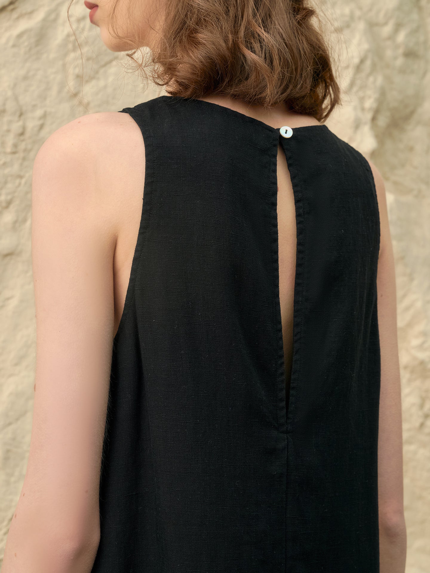 Solid A- Line Dress