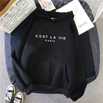 Dames oversized hoodie met buikzak