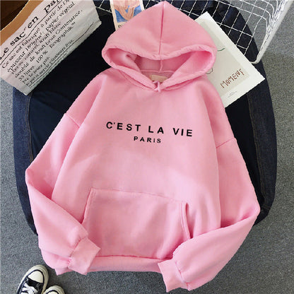 Dames oversized hoodie met buikzak