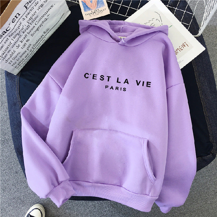 Dames oversized hoodie met buikzak