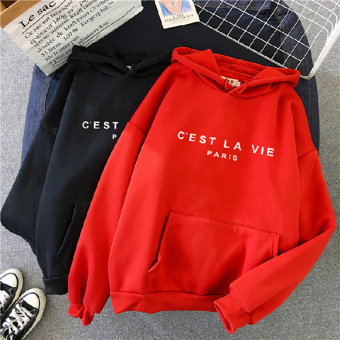 Dames oversized hoodie met buikzak