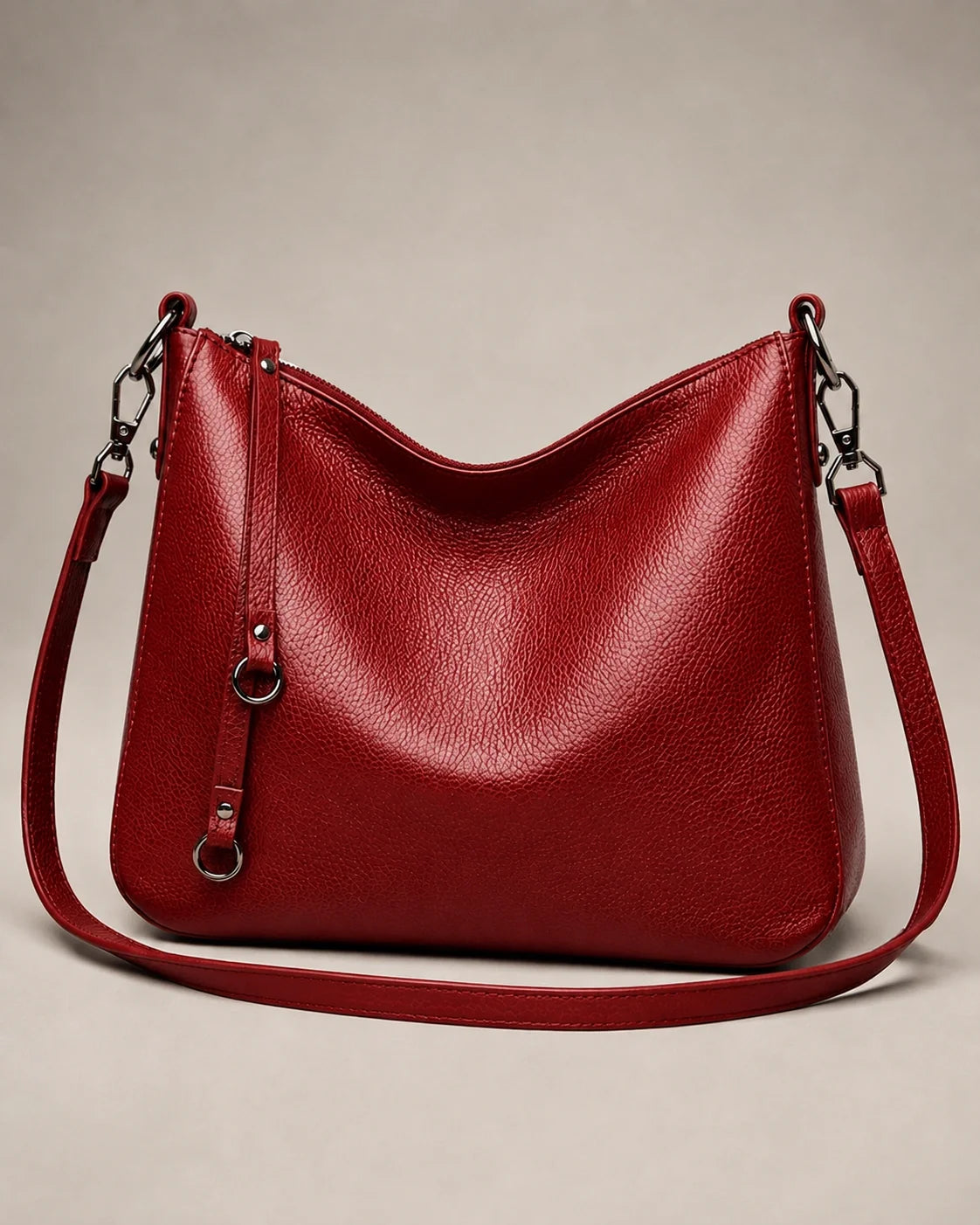 Soft Genuine Leather Hobo Shoulder Bag for Women – Noémie