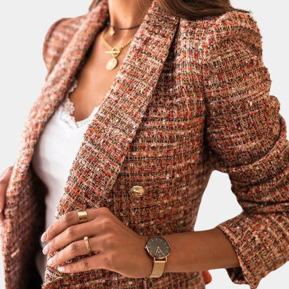 Check Pattern Blazer with Slim Fit - product photo 2
