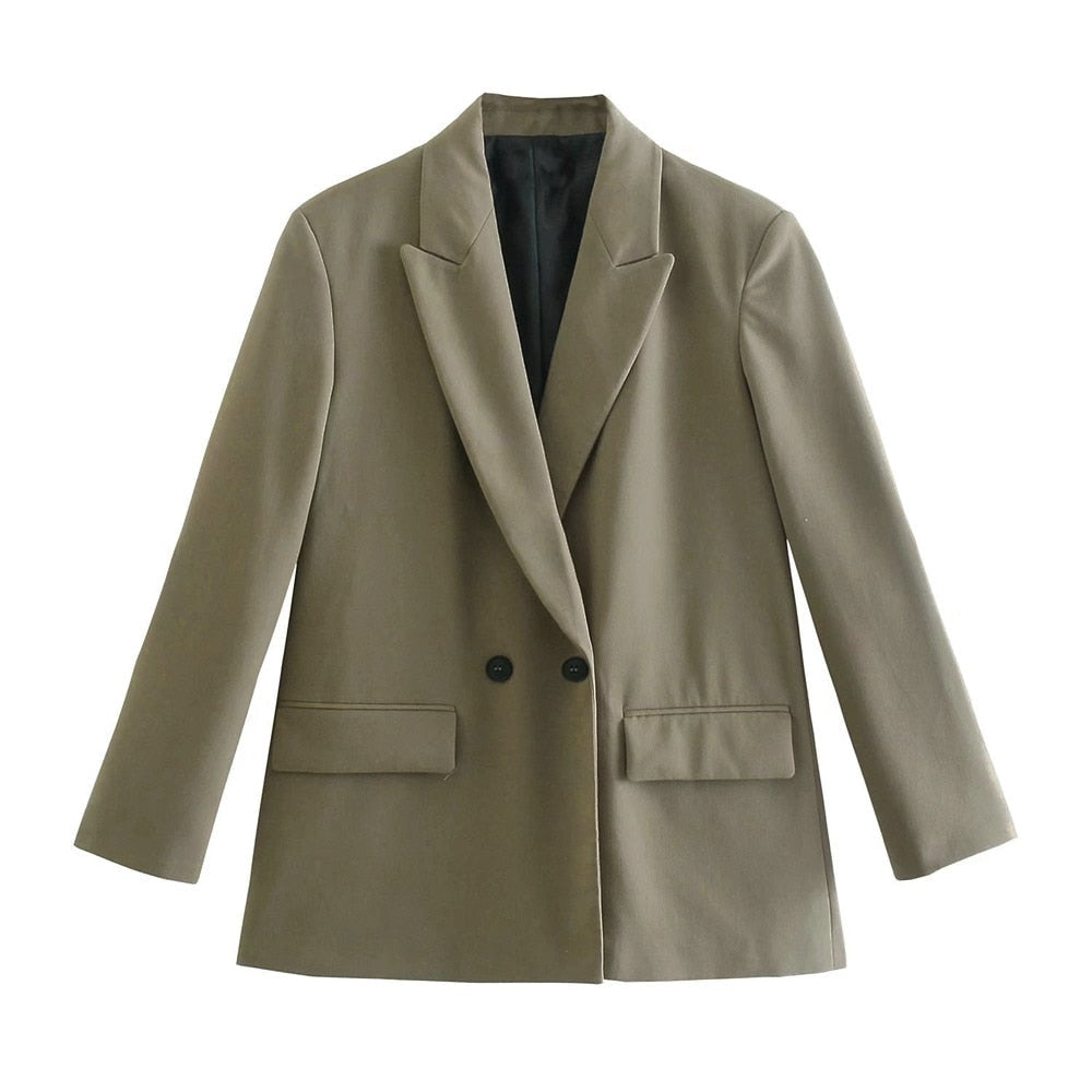 Double-Breasted Blazer with Regular Fit - product photo 18