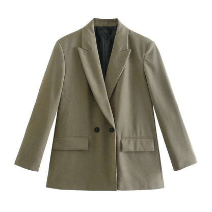Double-Breasted Blazer with Regular Fit - product photo 18