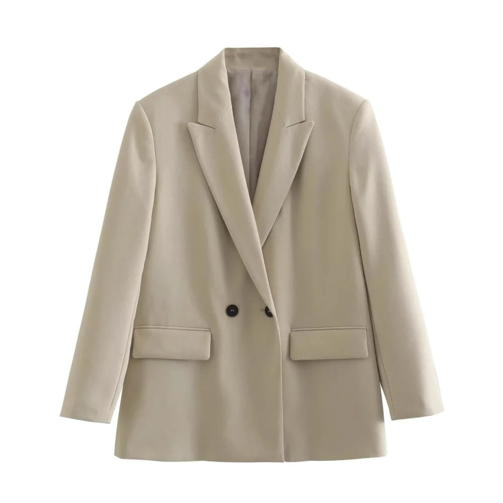 Double-Breasted Blazer with Regular Fit - product photo 20