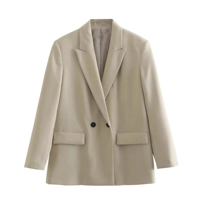 Double-Breasted Blazer with Regular Fit - product photo 20