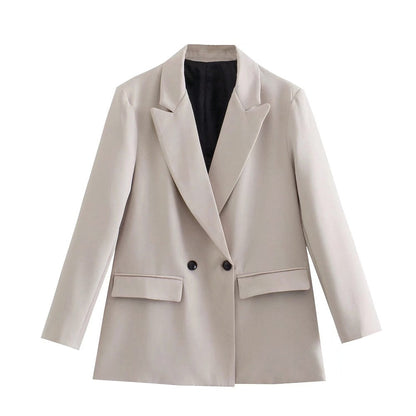 Double-Breasted Blazer with Regular Fit - product photo 6