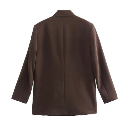 Double-Breasted Blazer with Regular Fit - product photo 9