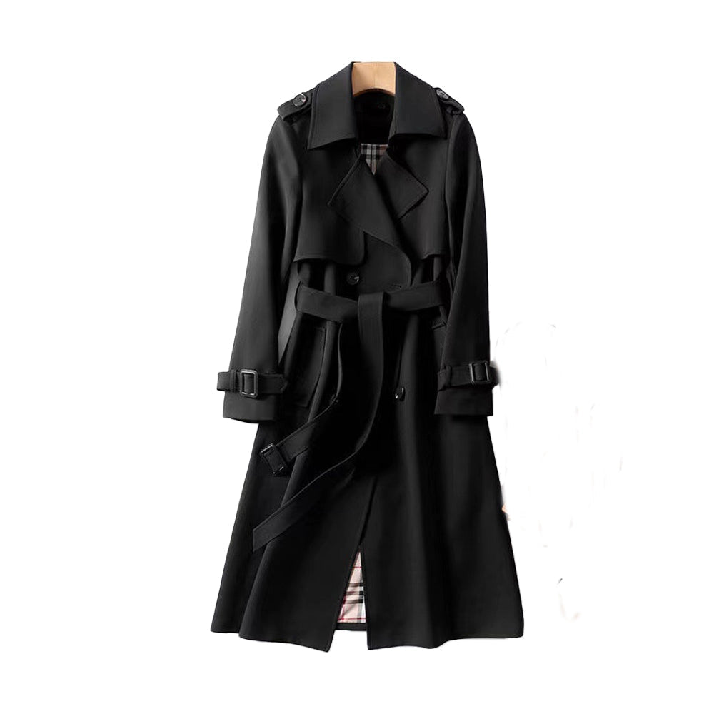 Long Trenchcoat with Double Button Closure - product photo 15
