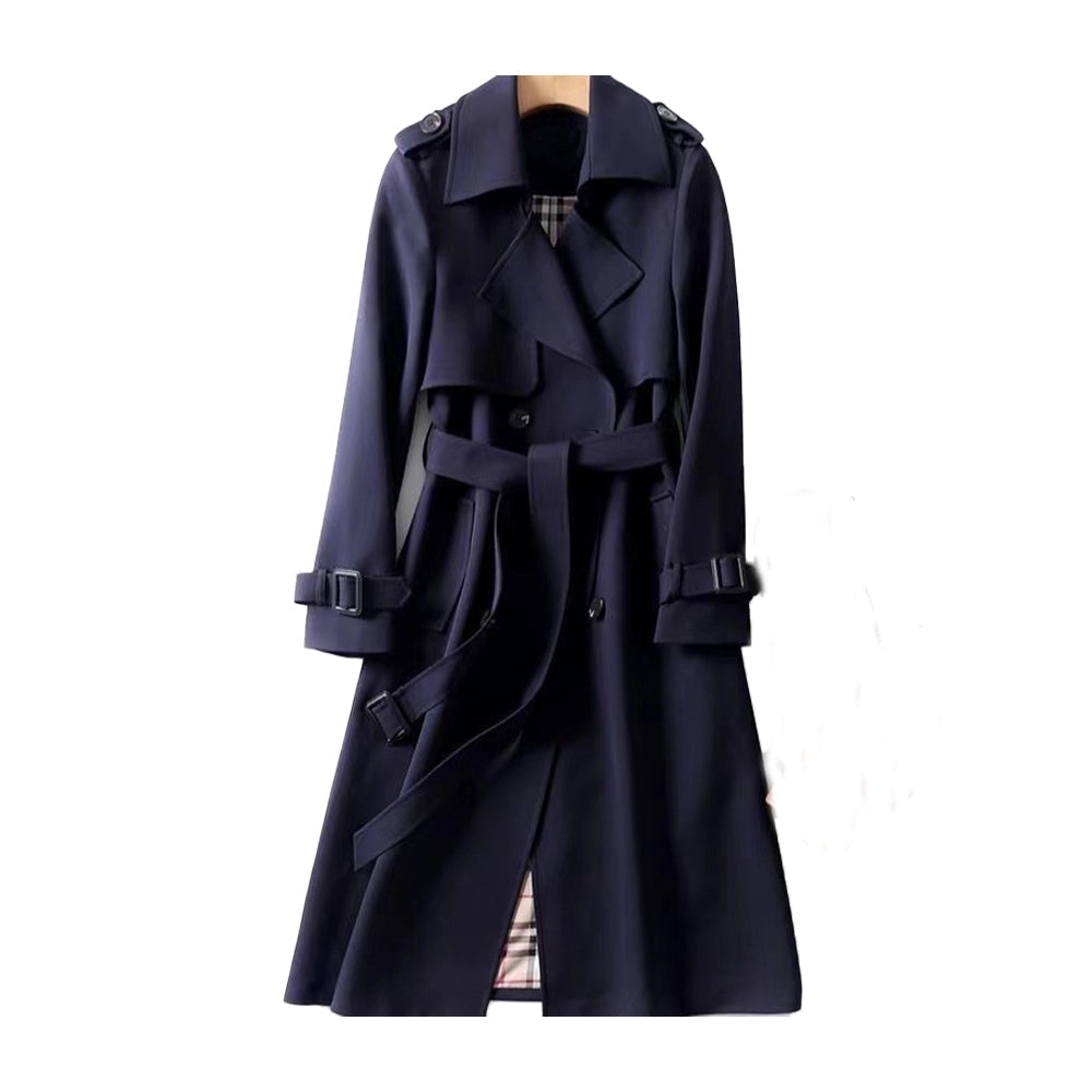 Long Trenchcoat with Double Button Closure - product photo 16