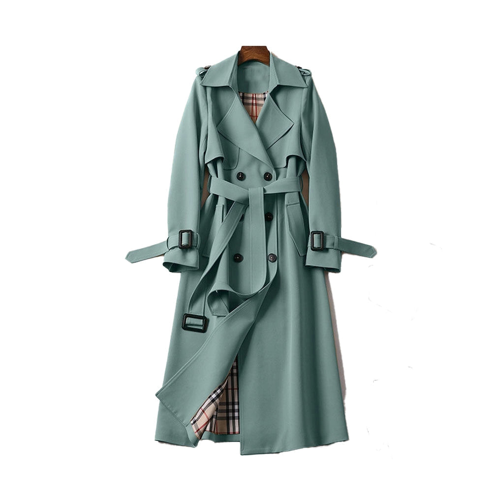 Long Trenchcoat with Double Button Closure - product photo 18