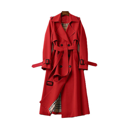 Long Trenchcoat with Double Button Closure - product photo 19
