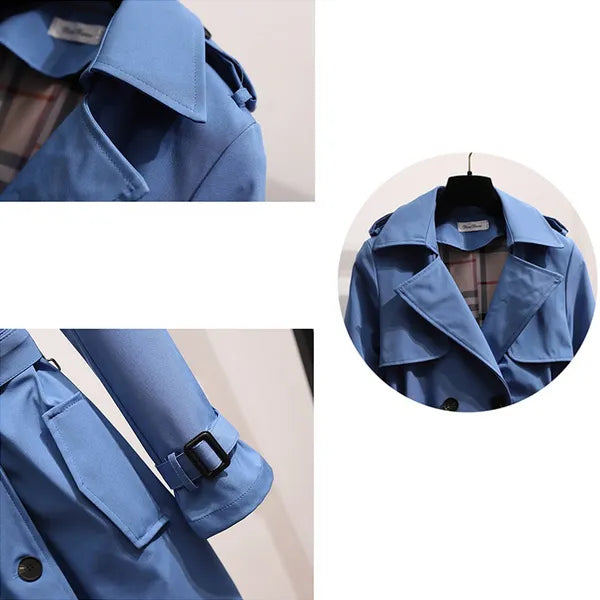 Long Trenchcoat with Double Button Closure - product photo 21