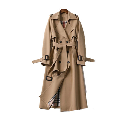 Long Trenchcoat with Double Button Closure - product photo 8