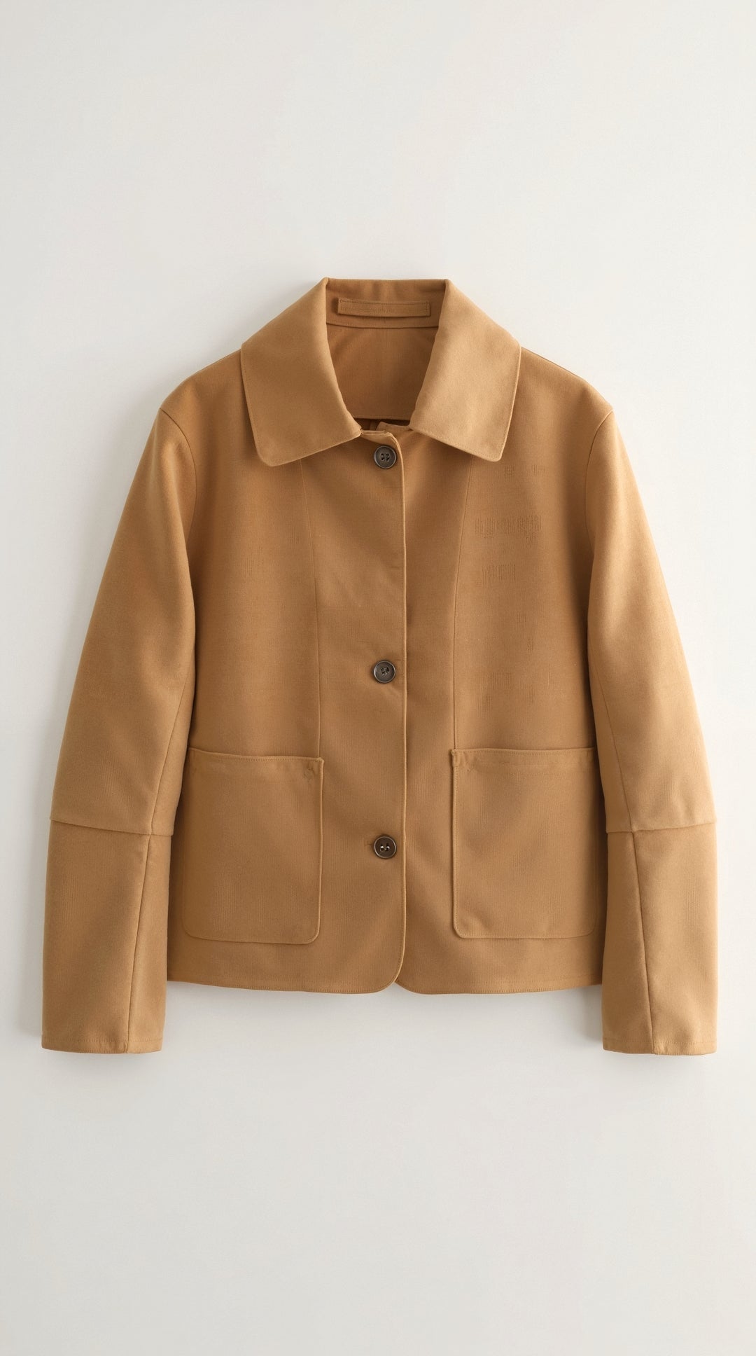 Short Button-Front Jacket for Casual Days - product photo 2
