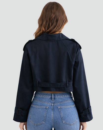 Short Trenchcoat with Regular Fit - product photo 7