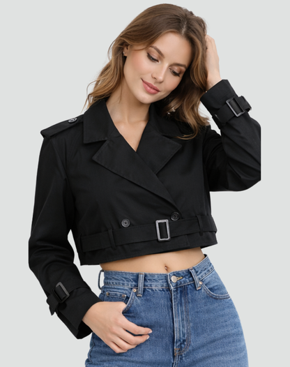 Short Trenchcoat with Regular Fit - product photo 9