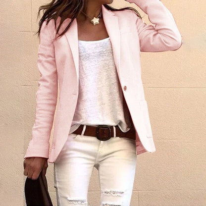 Slim-Fit Blazer with Classic Lapel - product photo 3
