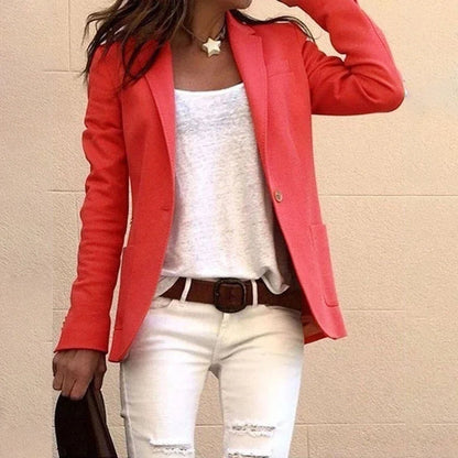 Slim-Fit Blazer with Classic Lapel - product photo 4