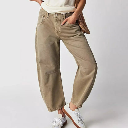 Wide-Leg Trousers with Relaxed Fit - product photo 2