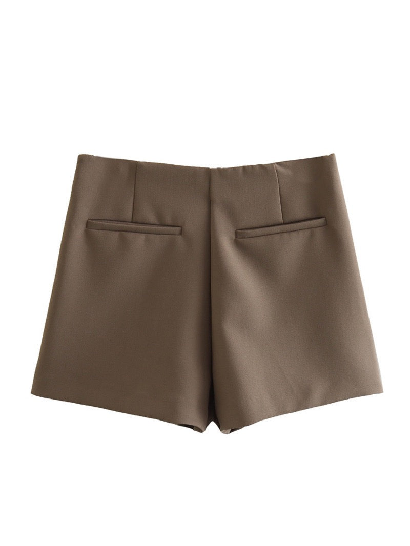 Wrap-Front Skort with Elastic Waistband - product photo 12