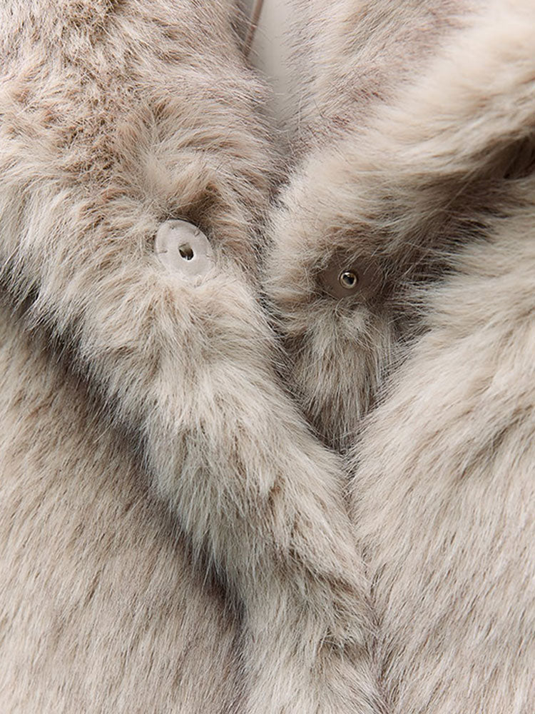 Soft Faux Fur Coat