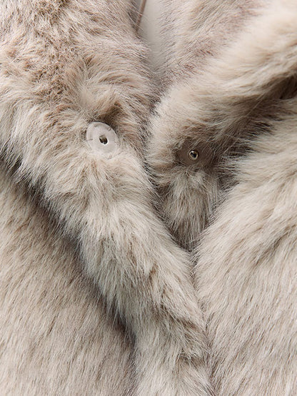 Soft Faux Fur Coat