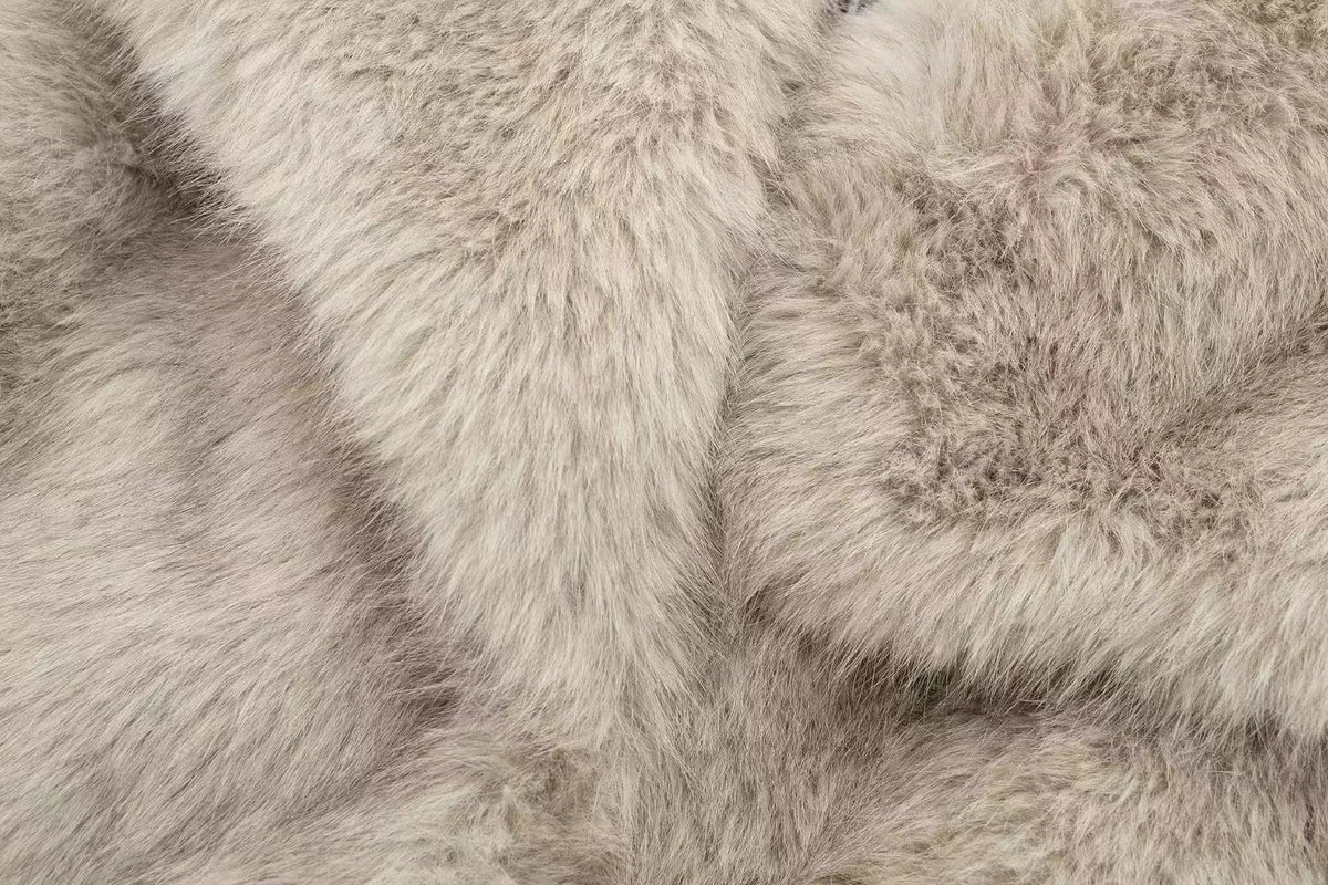 Soft Faux Fur Coat