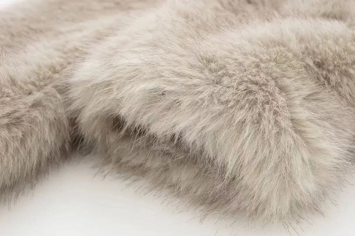 Soft Faux Fur Coat